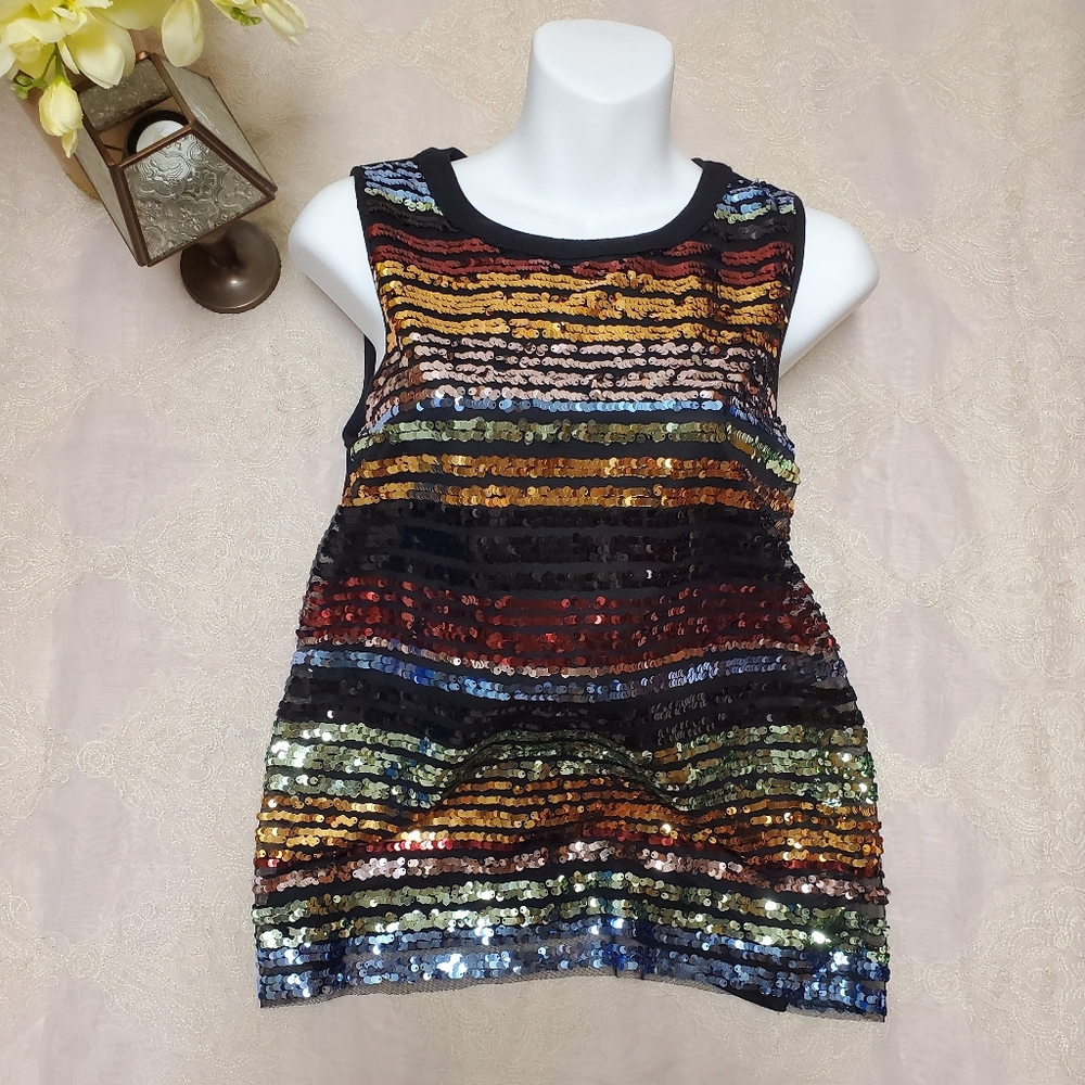 Apt. 9 Sequined Tank Top